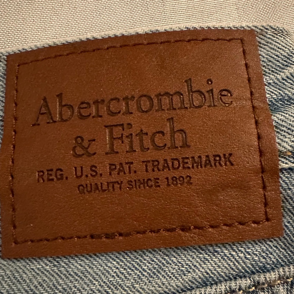 Abercrombie & Fitch Men's lightweight loose jeans 33x30 NWT - Picture 5 of 5